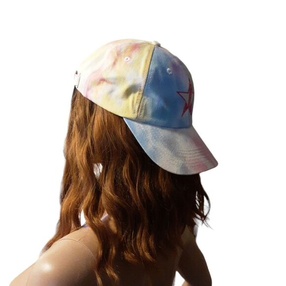 JEFFREY STARR Baseball Cap Iconic Tie-Dye OSFM NWOT - Picture 4 of 13